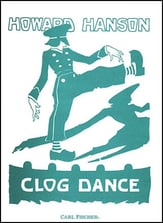 Clog Dance piano sheet music cover